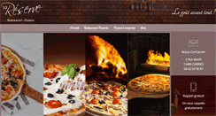 Desktop Screenshot of pizzerialareserve.com